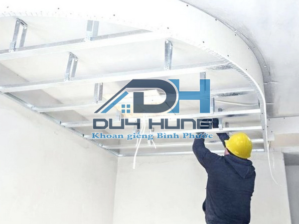 Thi công thạch cao tại Bình Phước