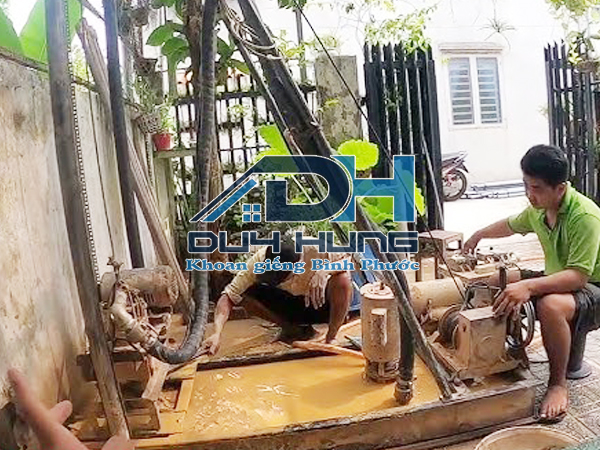 Dịch vụ khoan giếng tại Bình Phước
