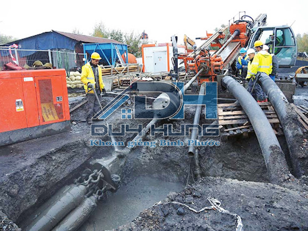 Dịch vụ khoan ngang qua đường tại Bình Phước